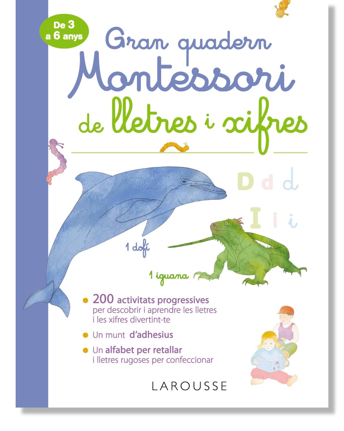Gran quadern Montessori de lletres i xifres